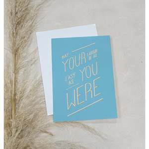 4 00 Specials: Card- Easy Labour