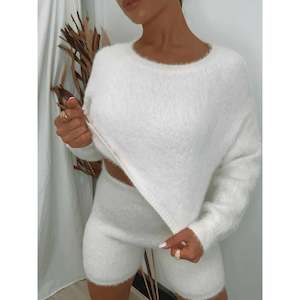 20 00 Specials: In the Bag Knit Shorts - White