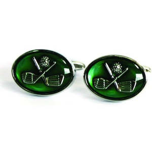 20 00 Specials: CUFFLINK GREEN GOLF CLUBS