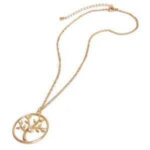 Festival Inspired: Filgree Necklace Gold