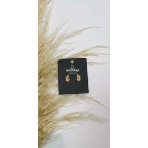 The Willow Collective - Leaf Creeper Earrings