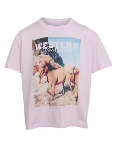 Best Selling: Western Tee / Pink | Eve Girl