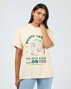 Best Selling: Dusty Trails Relaxed Tee / Vanilla | All About Eve