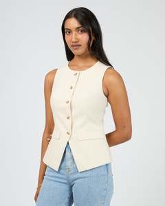 Best Selling: Mavis Vest / Natural | All About Eve