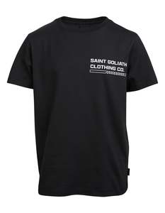 Best Selling: Underground Tee  / Black | St Goliath Youth