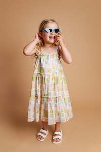 Eve Girl: Matisse Tiered Mini Dress (3-7) | Eve Girl