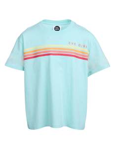 Retro Tee / Light Blue | Eve Girl