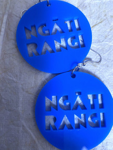 Products: Custom Circle Earrings Kohu Design