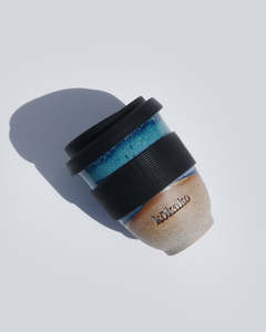 NEW | Kōkako x Pottery for the Planet Ceramic Reusable Cup (black)
