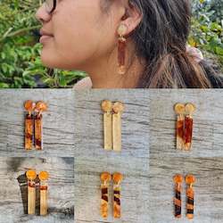 Custom Order: Earrings - Hina
