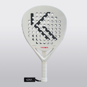 Thunder White Padel Racket