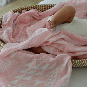 Babies And Kids: Muslin Wrap Māreikura