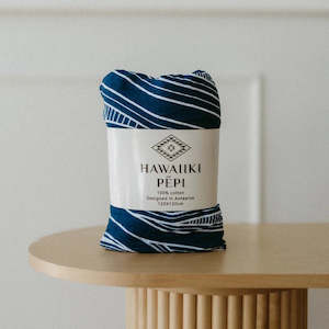 Muslin Wrap Navy Blue