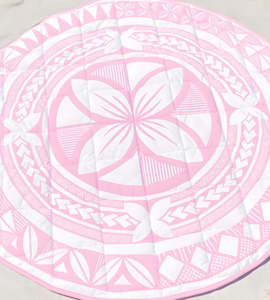 Pasifika: Pink-Ivy playmat