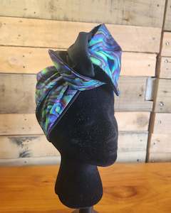 Womens: Wired Headwrap - Pāua