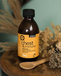 Chest & Immune Elixir with Mānuka Honey & NZ Propolis