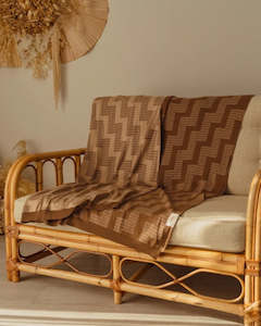 Blanket throw - Poutama Parauri