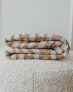 Āio Minky Blanket Tan