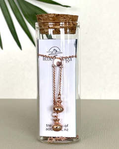 Jewellery: Poi Necklace - Rose Gold