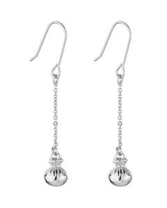 Jewellery: Poi Earrings Silver