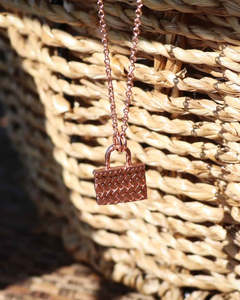 Jewellery: Kete Necklace - Rose Gold