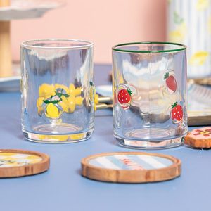 Mustard Yellow: Capri Tumbler - Strawberry