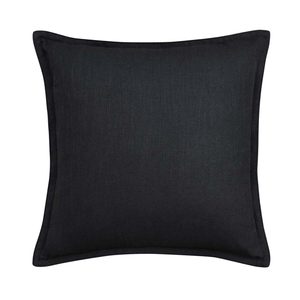 Mustard Yellow: Harris Black Cushion Cover (50cm)
