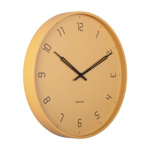 Stark Wall Clock - Honey Yellow (40cm)