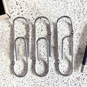Mini Clip Wall Hook Set/3 - Chrome