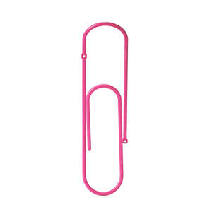 Luxe Clip Wall Hook - Pink