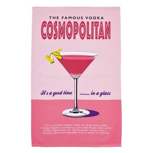 Cosmopolitan Tea Towel