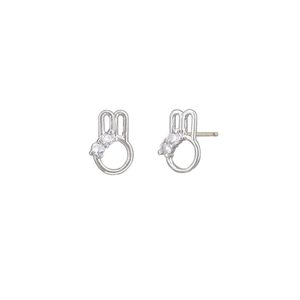 Winnie Silver Stud Earrings