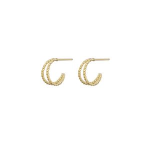 Tiger Tree: Talia Gold Hoop Earrings