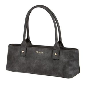 Ladelle: Harley Wine Bag Purse - Charcoal