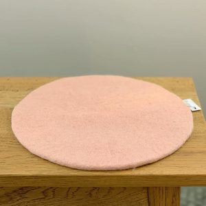 NZ Wool Sheeted Trivet – Blush