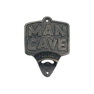 Wall Mounted Bottle Opener - Man Cave