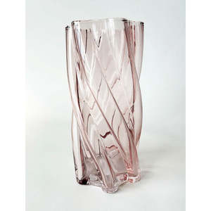 Carrie Pink Glass Vase (25.5cm)