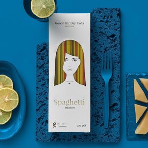 Novelty Candy: Good Hair Day Pasta - Tricolour Spaghetti