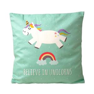 Kids Cushions: Rainbow Unicorn Cushion (40cm)
