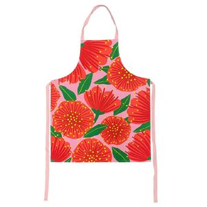 Bright Pink Pohutukawa Apron