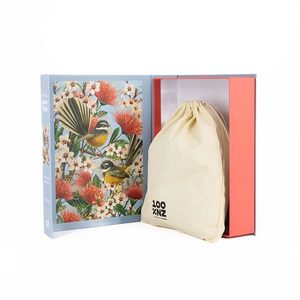 NZ Native Flowers & Fantails Jigsaw Puzzle (1000pc)