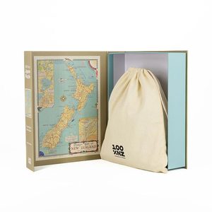 100 New Zealand: NZ Tourist Map Jigsaw Puzzle (1000pc)
