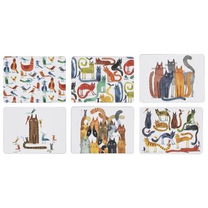Cats: Quirky Cats Placemat Set/6