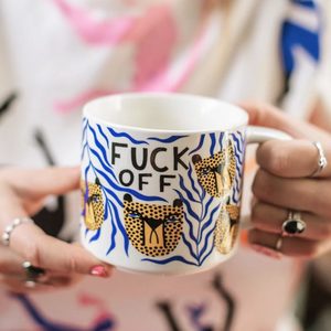 Cats: Boxed Ceramic Mug - F**k Off