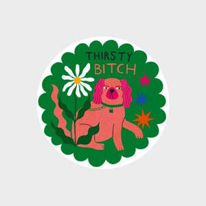 Ceramic Coaster - Thirsty B*tch