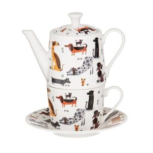 Dogs: Canine Capers Puppers Tea Pot For One