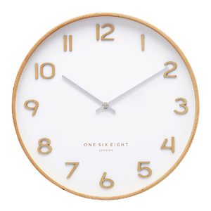 Wallace White Wall Clock (53cm)