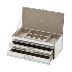 Gabriella Large Jewellery Box - Mirrored