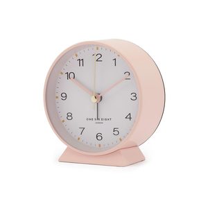 One Six Eight: Hayley Alarm Clock with Light - Blush