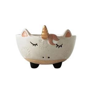 Unicorns: Sand Unicorn Bowl Planter